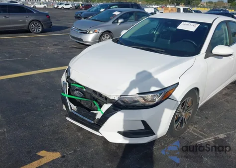 2020 Nissan Sentra Sv Xtronic Cvt from USA, damaged, VIN 3N1AB8CV2LY265567